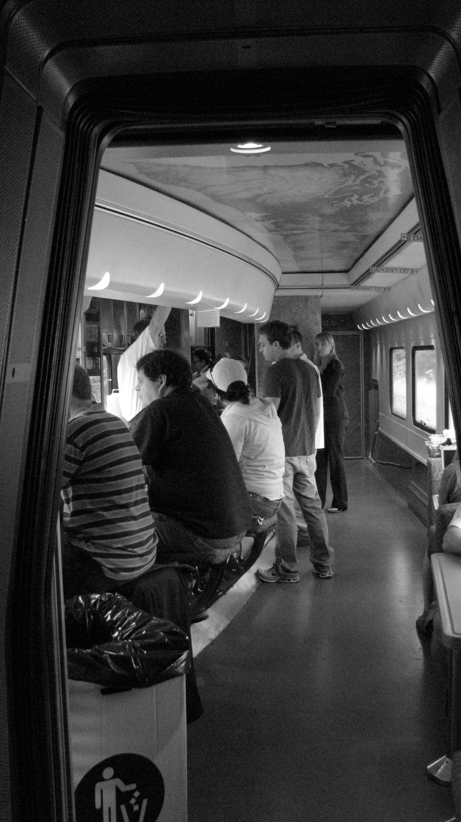 Coasting on the Cascade Train